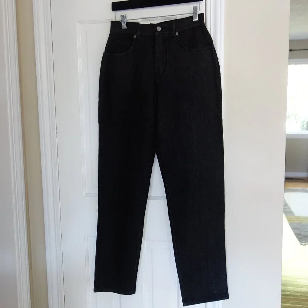 NWT GLORIA VENDERBILT Classic Fit Original Stretch Jean – Black Sz 8 Med - Picture 8 of 9